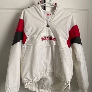 Heavy weight Tampa bay buccaneer pullover jacket